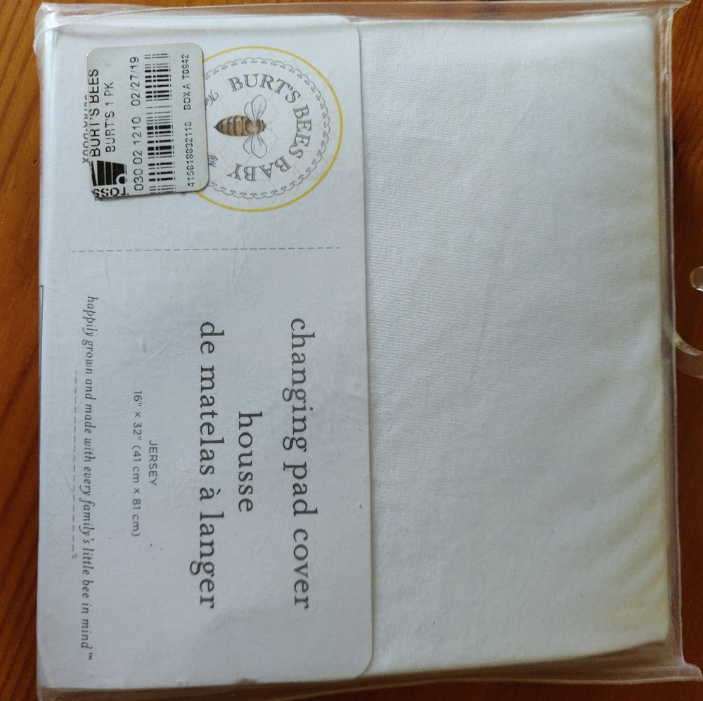 Burt's bees Changing pad cover Organic Jersey